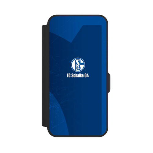 Samsung Galaxy A57 5G NIVOflip Schalke 04 Blauer Hintergrund Mit Logo