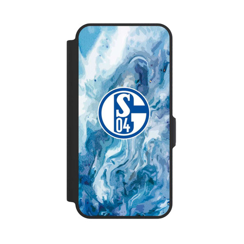 Samsung Galaxy A57 5G NIVOflip Schalke 04 Flüssig Blau