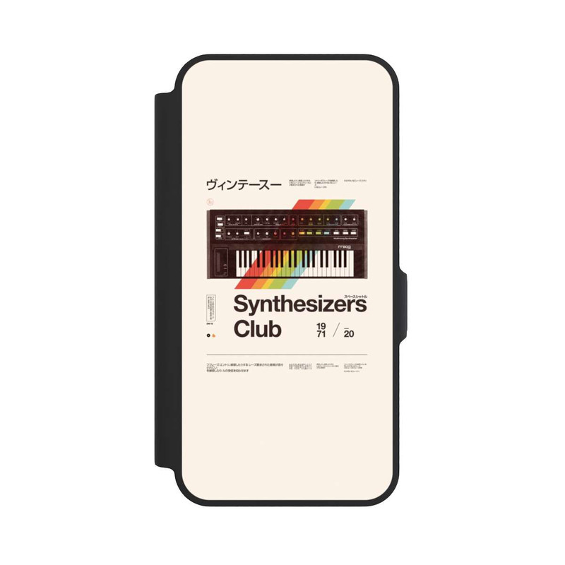 Galaxy A57 5G NIVOflip Synthe Club Print