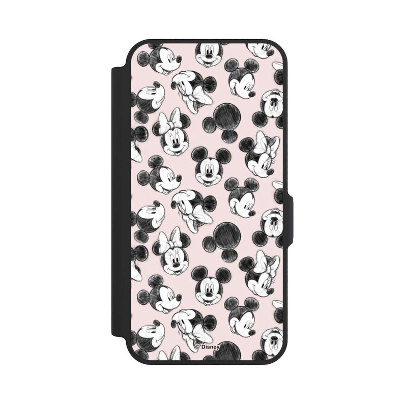 Galaxy A57 5G NIVOflip Minnie & Mickey Many Faces Pink