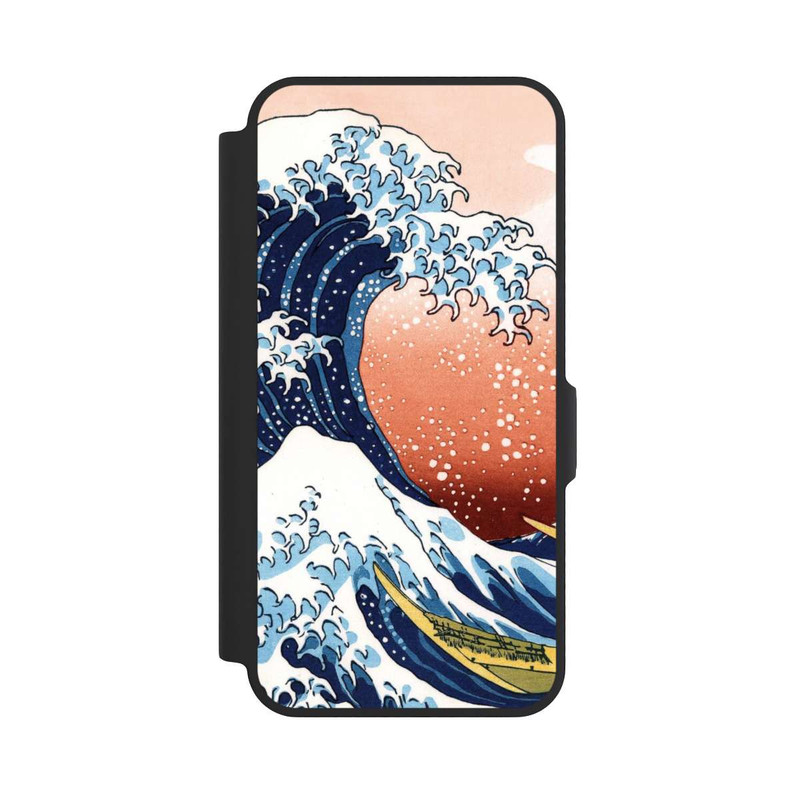 Galaxy A57 5G NIVOflip La Grande Vague de Kanagawa Rouge