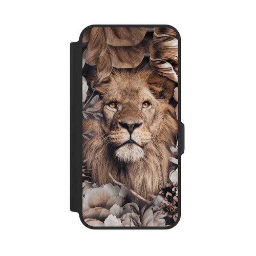 Samsung Galaxy A57 5G NIVOflip Lion Flower Frame beige