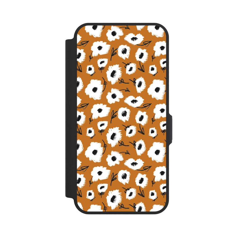 Galaxy A57 5G NIVOflip Pattern Fleurs Ocres