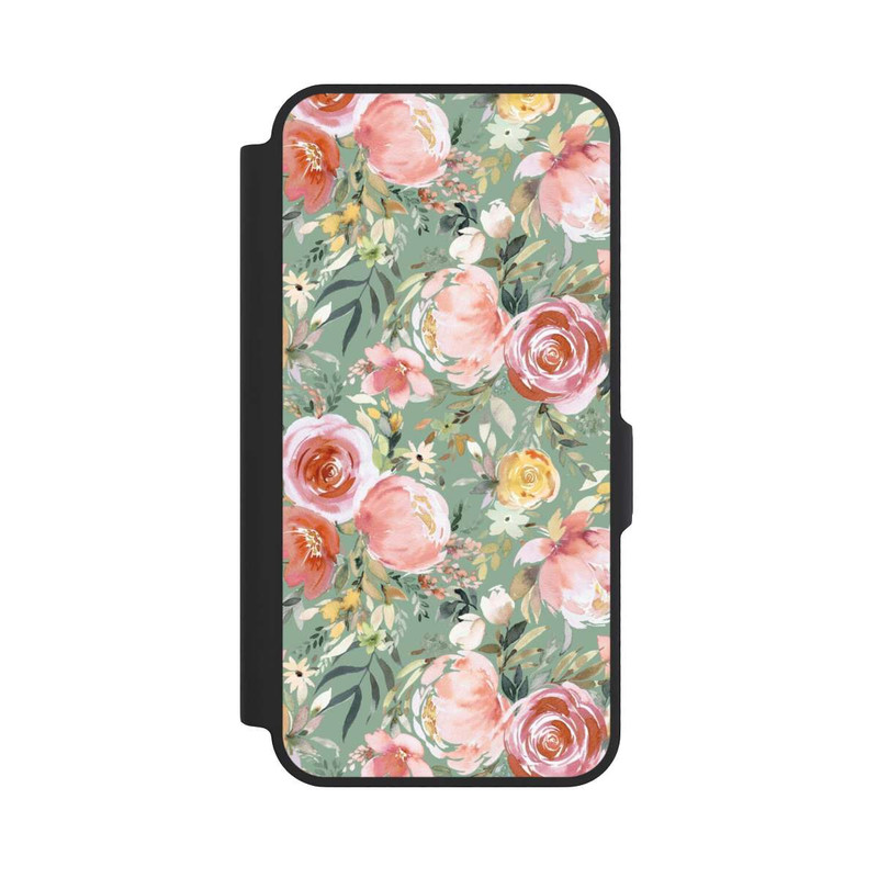 Galaxy A57 5G NIVOflip Bouquet de Pivoines Pastelles