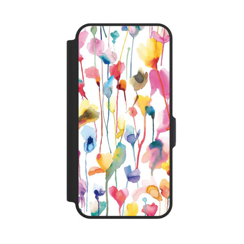 Samsung Galaxy A57 5G NIVOflip Aquarelle de Fleurs Colorées