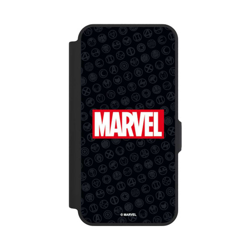 Samsung Galaxy A57 5G NIVOflip Marvel Logo Black Red 