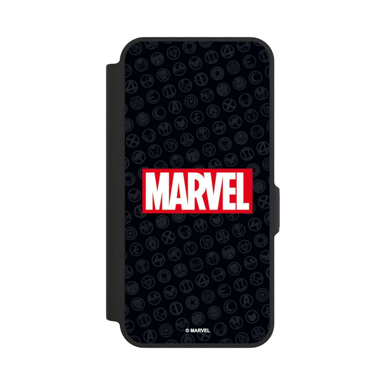 Galaxy A57 5G NIVOflip Marvel Logo Noir Rouge