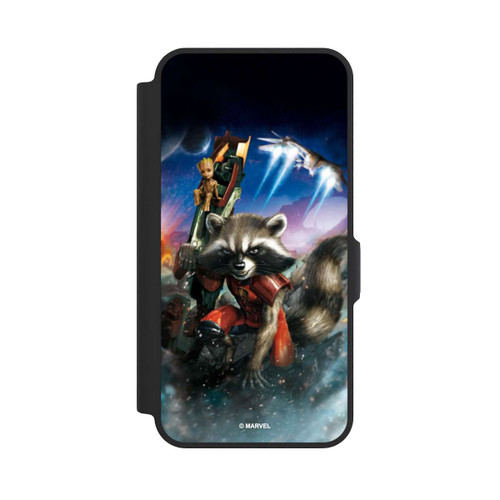 Samsung Galaxy A57 5G NIVOflip Rocket &amp; Baby Groot Guardians Of The Galaxy