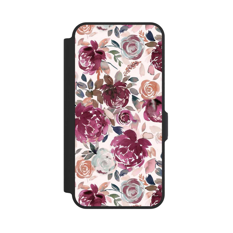 Galaxy A57 5G NIVOflip Pivoines et roses d'automne Rose
