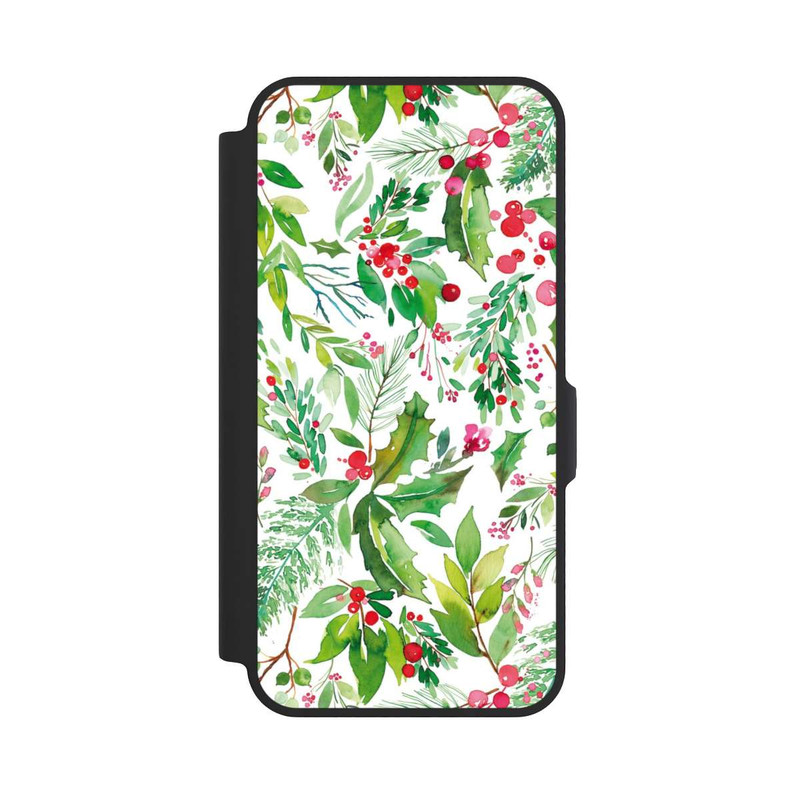 Galaxy A57 5G NIVOflip Noël Houx Vacances Nature