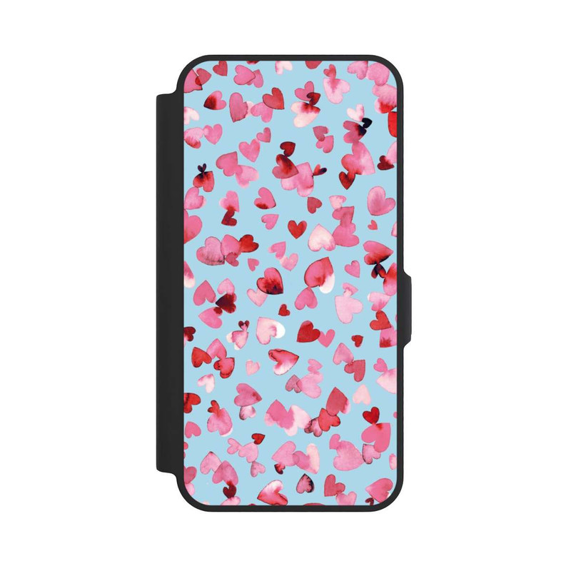 Galaxy A57 5G NIVOflip Saint Valentin Amour Coeurs Rose Bleu