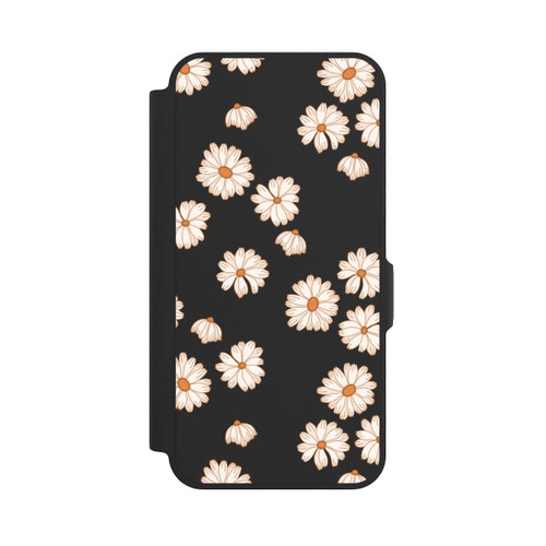 Samsung Galaxy A57 5G NIVOflip Flowerpower Wallpaper White