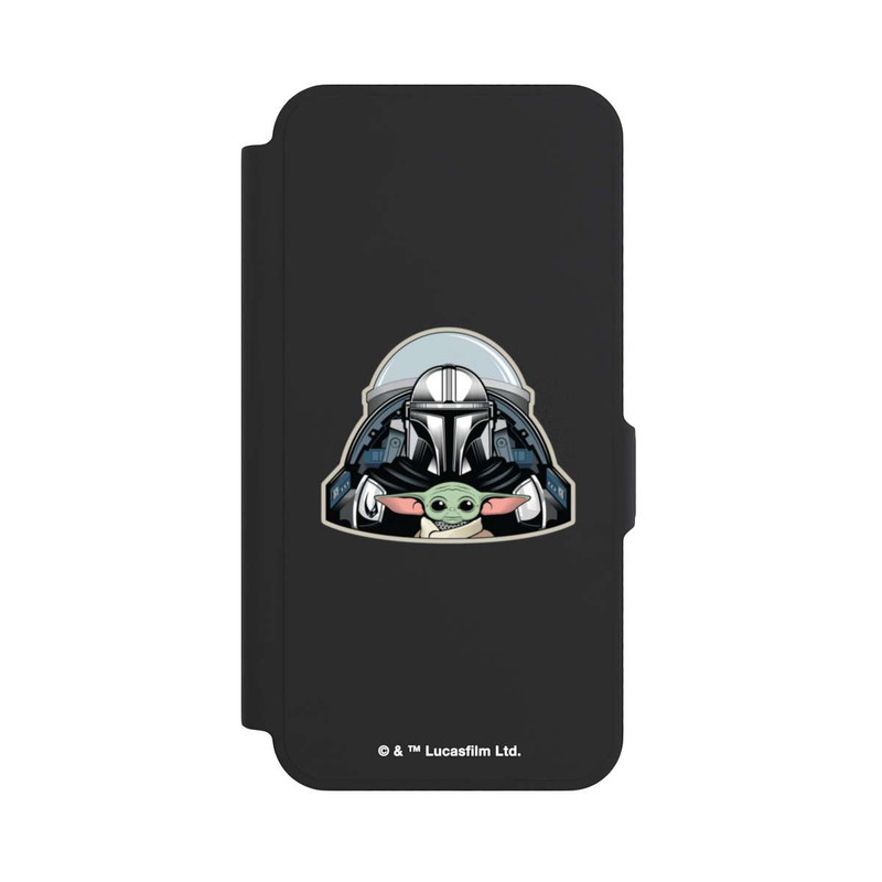 Galaxy A57 5G NIVOflip Mando and Grogu Transparent