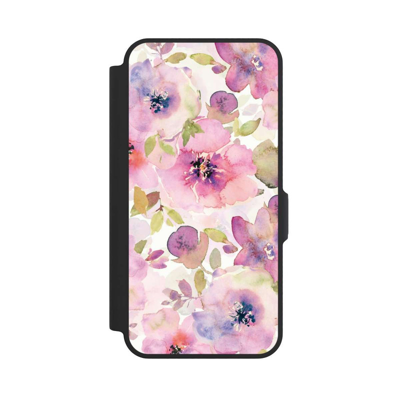 Galaxy A57 5G NIVOflip Papier Peint Fleurs Roses