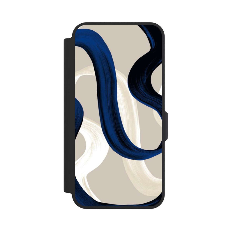 Galaxy A57 5G NIVOflip Abstrakte Pinselstriche 80