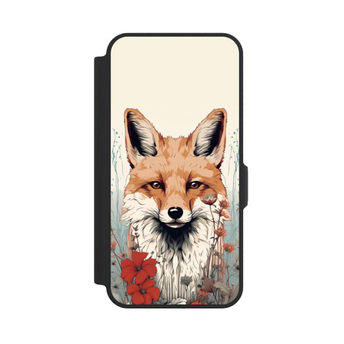 Samsung Galaxy A57 5G NIVOflip  Fox with Flowers