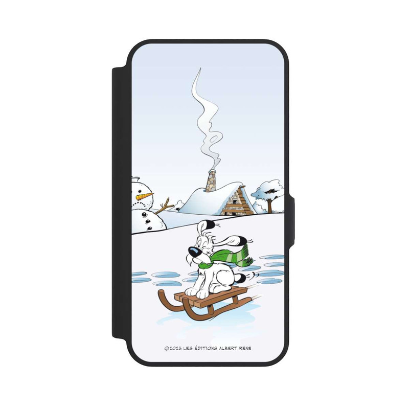 Galaxy A57 5G NIVOflip Idefix fährt Schlitten