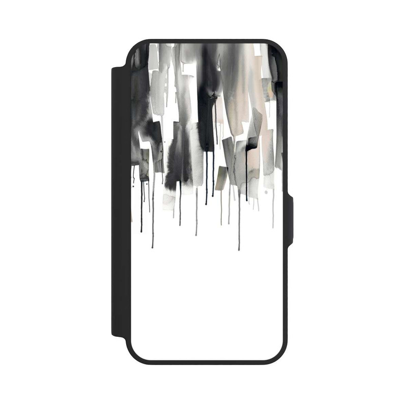 Galaxy A57 5G NIVOflip Watery Stripes Japandi Black