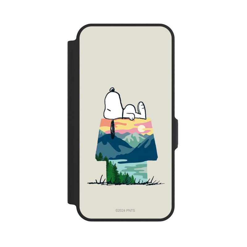 Galaxy A57 5G NIVOflip Snoopy Camping Hütte