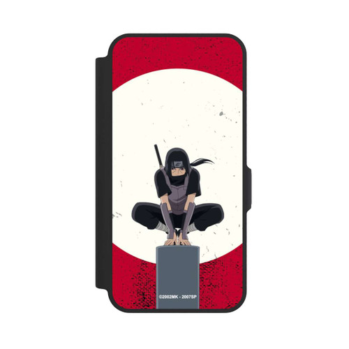 Samsung Galaxy A57 5G NIVOflip Itachi Uchiha symbol red background