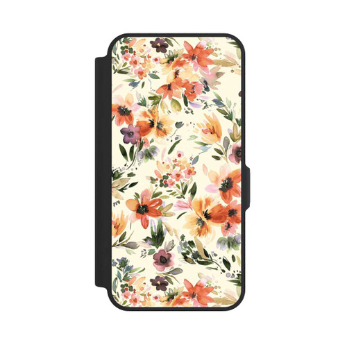 Samsung Galaxy A57 5G NIVOflip Fleurs artistiques d'été Ivoire
