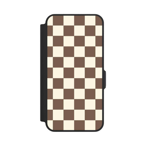 Samsung Galaxy A57 5G NIVOflip Checkerboard brown