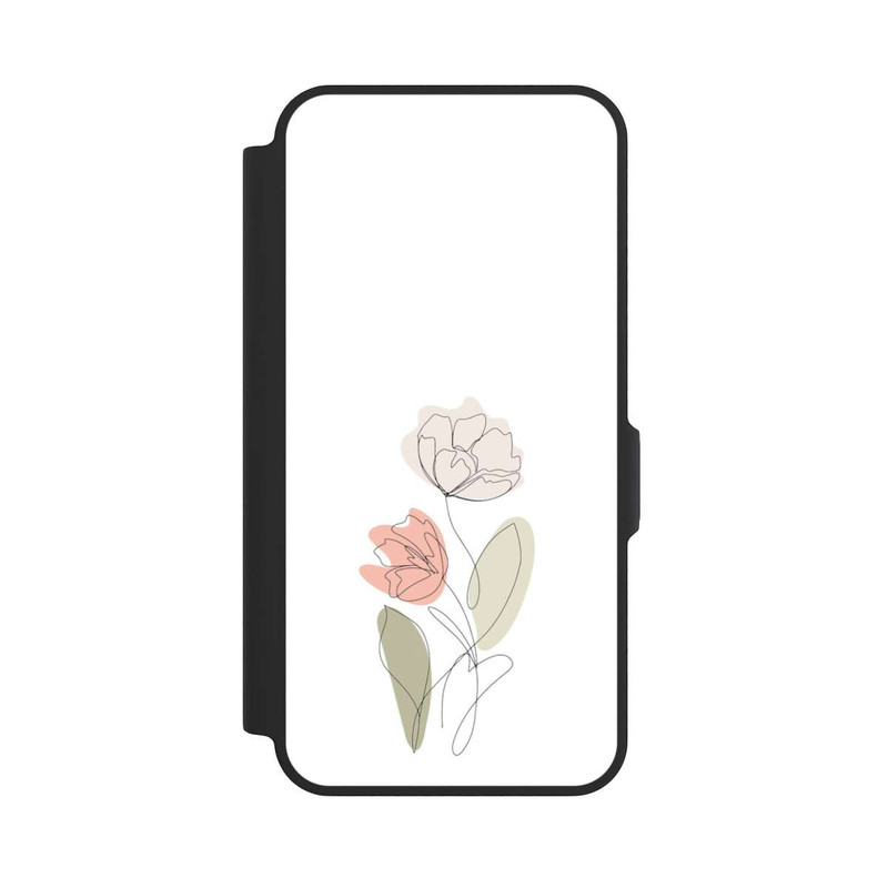 Galaxy A57 5G NIVOflip Blume Line Art Beige