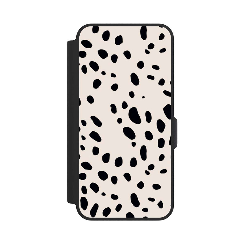 Galaxy A57 5G NIVOflip Tiermuster Gepard Schwarz
