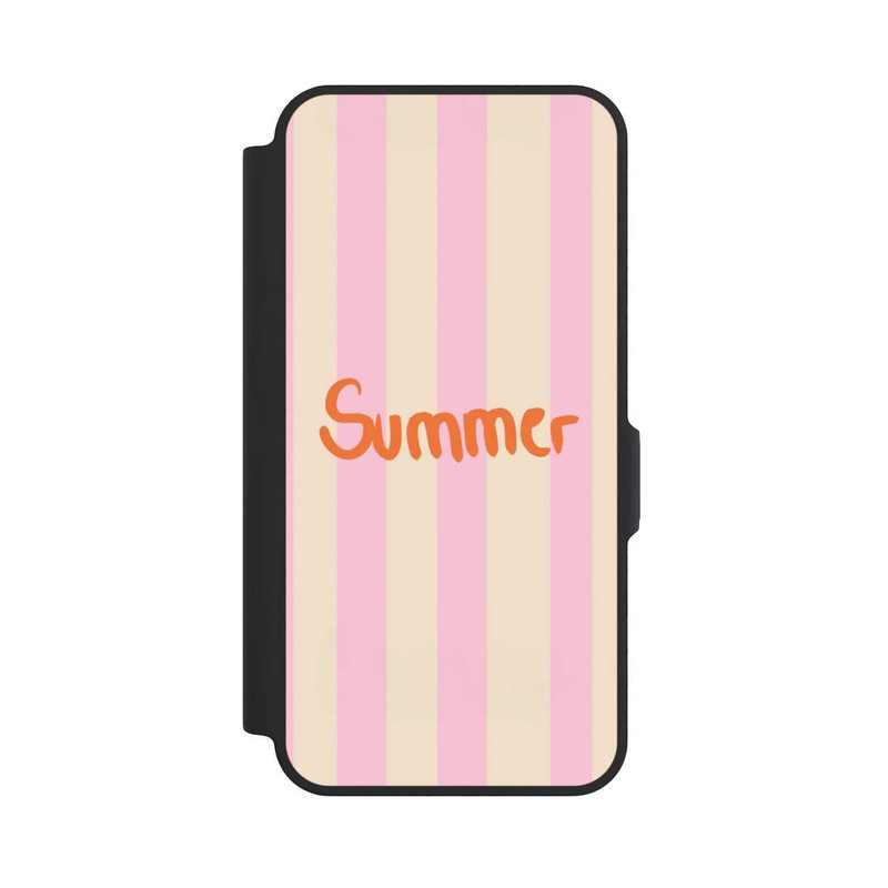 Galaxy A57 5G NIVOflip Summer Pink And Orange Stripes