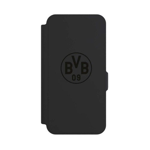 Samsung Galaxy A57 5G NIVOflip BVB Logo Schwarz Transparent