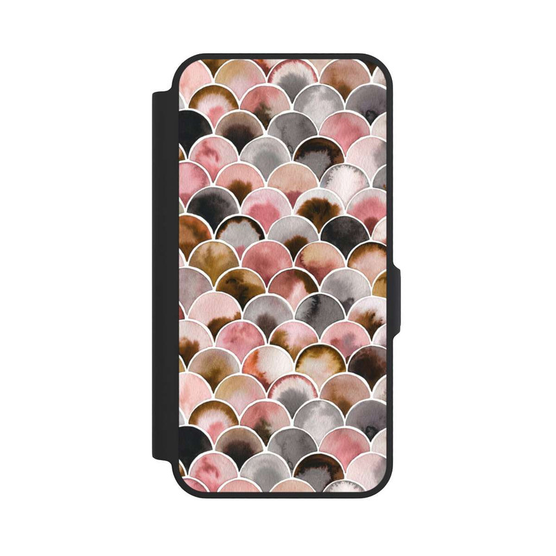 Galaxy A57 5G NIVOflip Japandi Scales Pink Brown