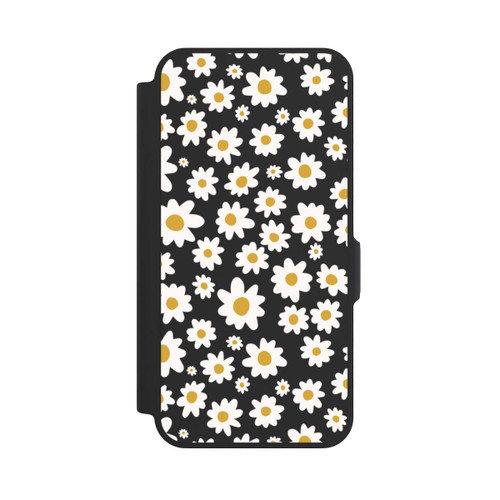 Samsung Galaxy A57 5G NIVOflip Daisy Flower Seamless Pattern Transparent