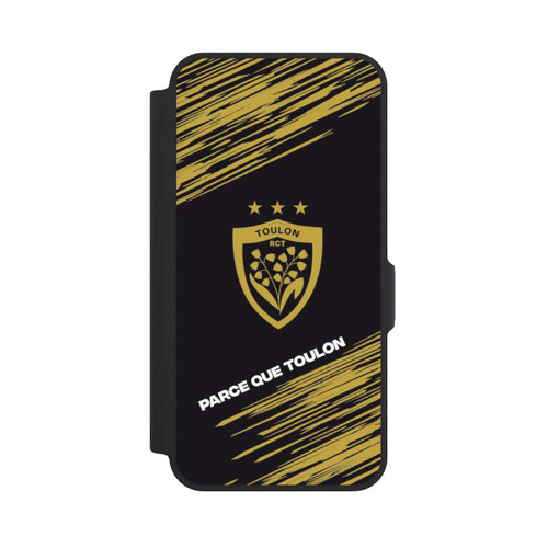 Samsung Galaxy A57 5G NIVOflip RCT Logo Gold Monochrom