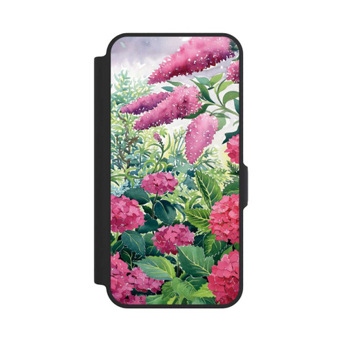 Samsung Galaxy A57 5G NIVOflip Garden Hydrangeas and Buddleia by Christopher Ryland