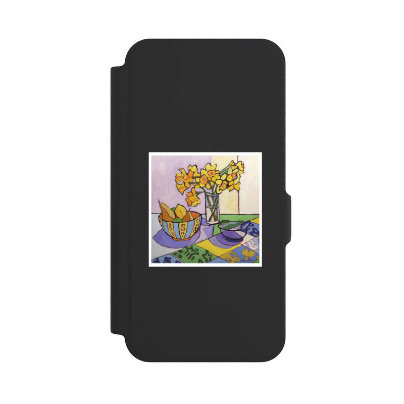 Galaxy A57 5G NIVOflip Daffodil Patchwork, 2023, by Catherine J Martzloff