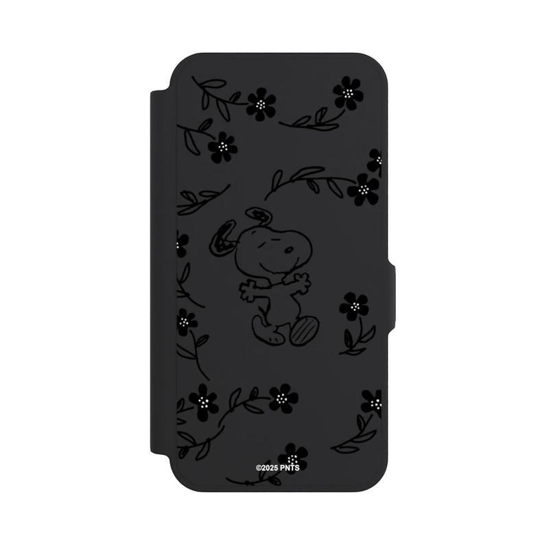 Galaxy A57 5G NIVOflip Snoopy und Flowers Transparent