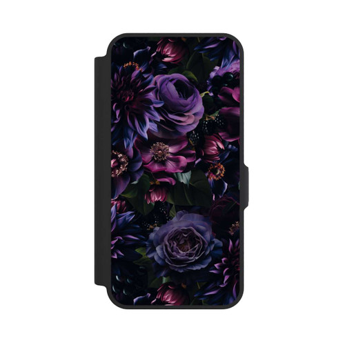Samsung Galaxy A57 5G NIVOflip Dunkle Lila Blüten 