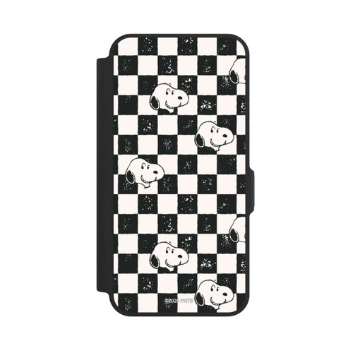 Samsung Galaxy A57 5G NIVOflip Snoopy Heads Checked Pattern