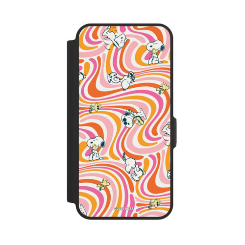 Samsung Galaxy A57 5G NIVOflip Peanuts Hippie Pattern Orange