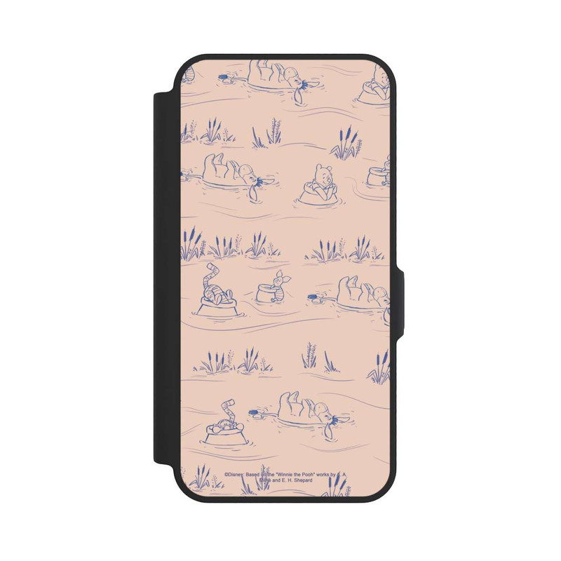Galaxy A57 5G NIVOflip Winnie l'Ourson Pont Rose à Motif Céramique