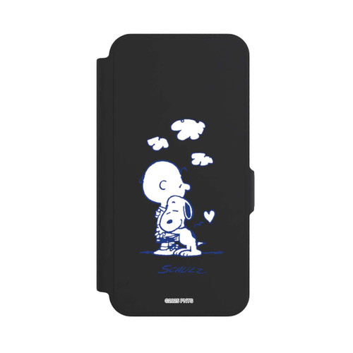 Samsung Galaxy A57 5G NIVOflip Peanuts Charlie Brown Snoopy Hug Transparent