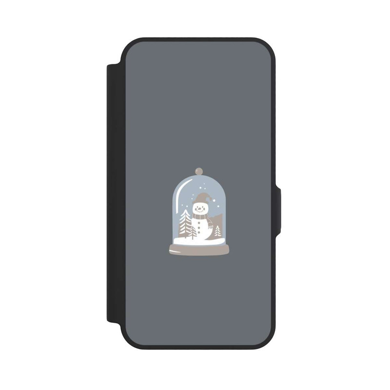 Galaxy A57 5G NIVOflip Minimalist Snow Globe with Snowman
