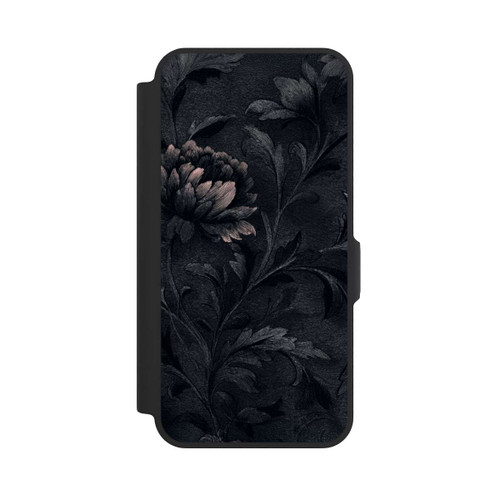Samsung Galaxy A57 5G NIVOflip Dunkles Blumenmuster Vintage