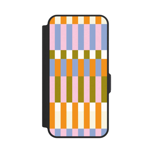 Samsung Galaxy A57 5G NIVOflip Thème à Carreaux Colorés et Audacieux