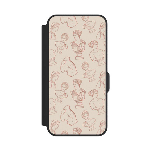 Samsung Galaxy A57 5G NIVOflip Greek Deco Busts Brown