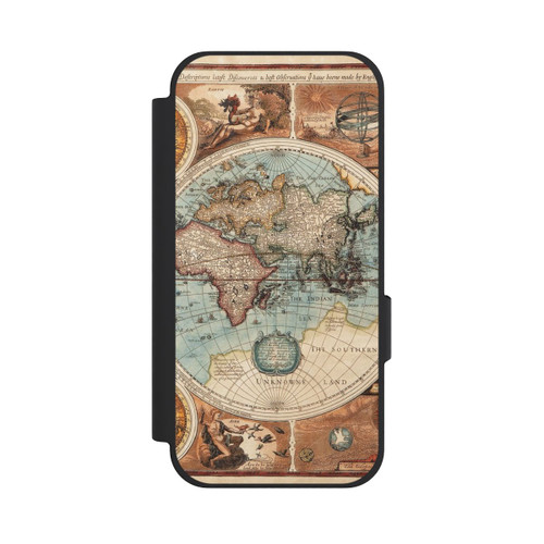 Google Pixel 10a NIVOflip Vintage Weltkarte