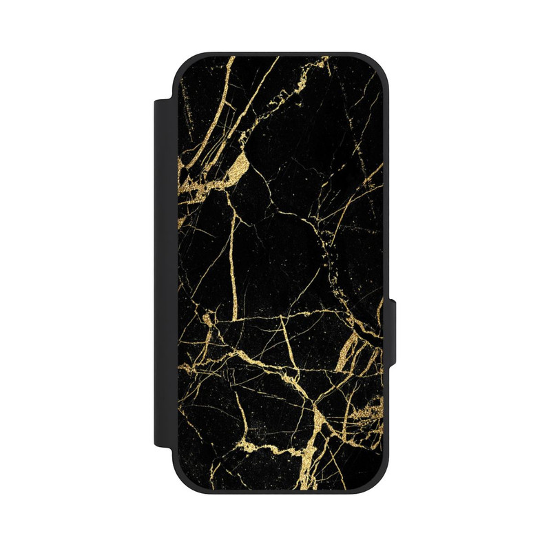 Pixel 10a NIVOflip Schwarzgoldener Marmor-Look