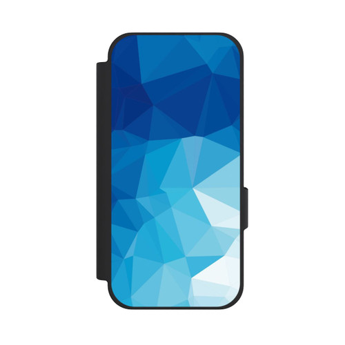 Google Pixel 10a NIVOflip Mosaïque Polygonale Bleue