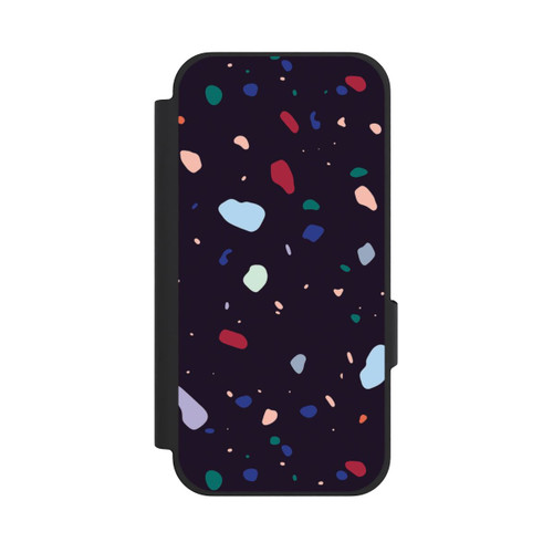 Google Pixel 10a NIVOflip Terrazzo arrondi foncé moderne
