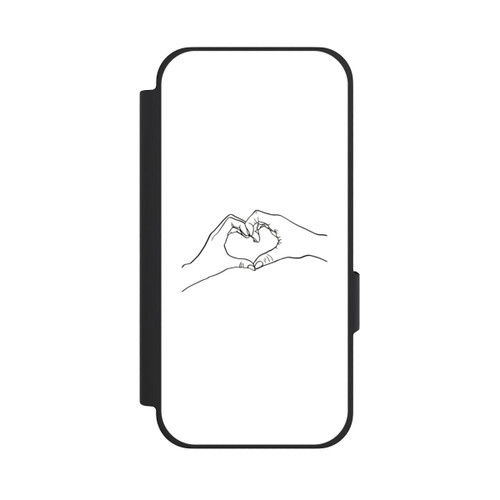 Google Pixel 10a NIVOflip Love Hands Line Art